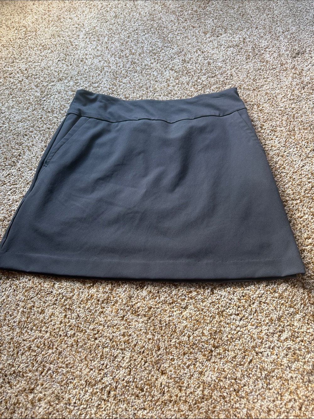 Tail Black Skort with Subtle A-Line
